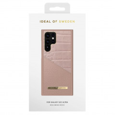 iDeal of Sweden - Galaxy S22 Ultra 5G Coque Rose Smoke Croco