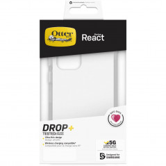 OtterBox - Galaxy S22 Ultra 5G Coque REACT Series Clair (Transparente)