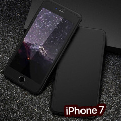 Coque FLOVEME 360° Protection Apple iPhone 7 Noir