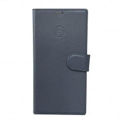 Mike Galeli - Galaxy S22 Ultra 5G Etui cuir MARC Gris (Dark Grey)