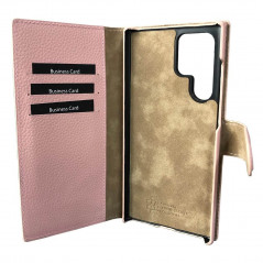 Mike Galeli - Galaxy S22 Ultra 5G Etui cuir 2in1 JOSS Rose