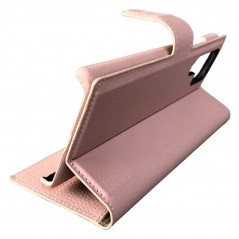 Mike Galeli - Galaxy S22 Ultra 5G Etui cuir 2in1 JOSS Rose