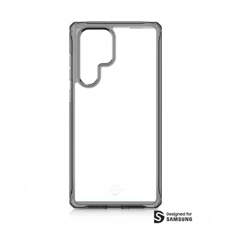 Itskins - Galaxy S22 Ultra 5G Coque rigide HYBRID CLEAR Noir