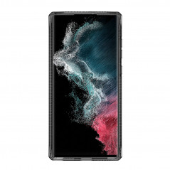 Itskins - Galaxy S22 Ultra 5G Coque rigide HYBRID CLEAR Noir