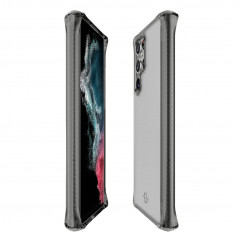 Itskins - Galaxy S22 Ultra 5G Coque rigide HYBRID CLEAR Noir