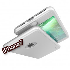 Coque FLOVEME 360° Protection Apple iPhone 7 Argent