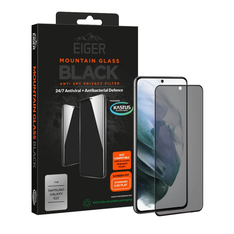 Eiger - Galaxy S22 5G Protection écran MOUNTAIN GLASS PRIVACY