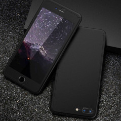 Coque FLOVEME 360° Protection Apple iPhone 7 Plus Noir
