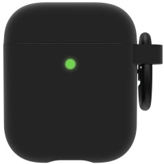 OtterBox - AirPods 1 / AirPods 2 Coque silicone Noir Face fermée