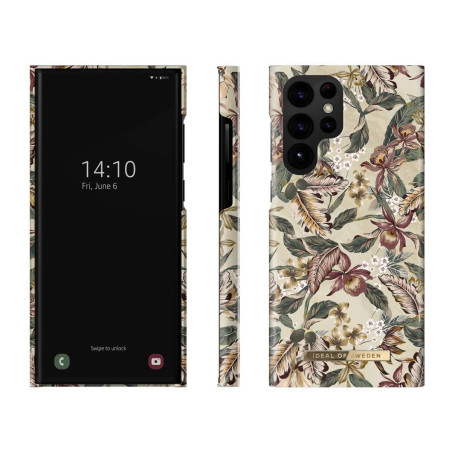 iDeal of Sweden - Galaxy S22 Ultra 5G Coque BOTANICAL FOREST