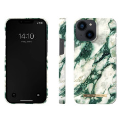 iDeal of Sweden - iPhone 13 Mini Coque Calacatta Emerald Marble Détails
