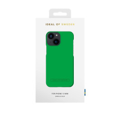 iDeal of Sweden - iPhone 13 Mini Coque SEAMLESS Emerald Buzz packaging