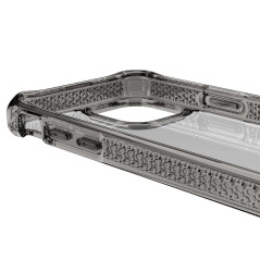 Itskins – iPhone 13 Mini Coque HYBRID CLEAR Noir Interne