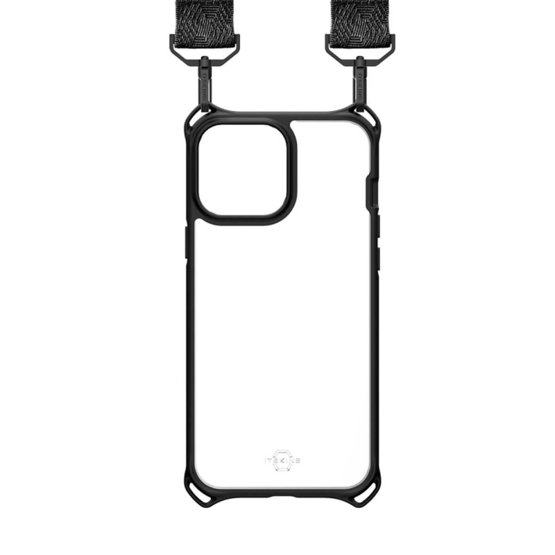 Itskins - iPhone 13 Mini Coque cordon HYBRID SLING BIG