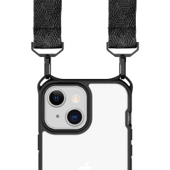 Itskins - iPhone 13 Mini Coque cordon HYBRID SLING BIG attaches