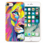 Coque silicone gel LION POP ART Apple iPhone 7/8