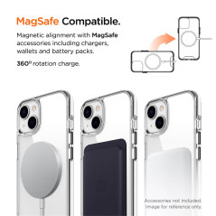 Eiger - iPhone 14 Coque rigide GLACIER MagSafe Clair pic2