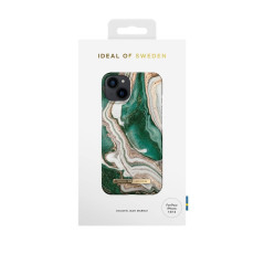iDeal of Sweden - iPhone 14 Golden Jade Marble