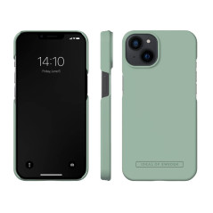 iDeal of Sweden - iPhone 14 Coque SEAMLESS Sage Green pic1
