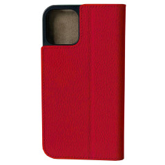 Mike Galeli -  iPhone 14 Etui cuir MARC Rouge pic1