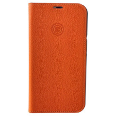 Mike Galeli -  iPhone 14 Etui cuir MARC Orange