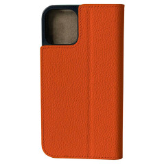 Mike Galeli -  iPhone 14 Etui cuir MARC Orange pic1