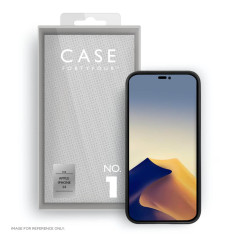 Case FortyFour - iPhone 14 Coque souple No.1 Black