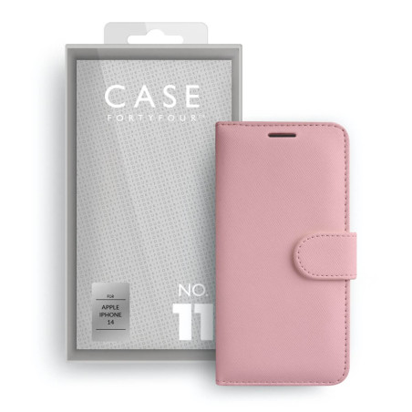 Case FortyFour - iPhone 14 Etui folio No.11 Rose