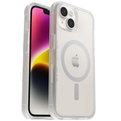 OtterBox - iPhone 14/iPhone 13 Coque SYMMETRY Plus MagSafe Transparent