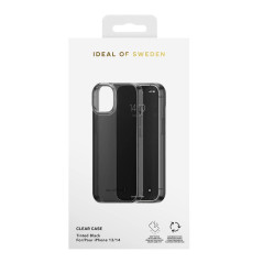 iDeal of Sweden - iPhone 14 Coque Clear Case Noir Tinted Black pic2