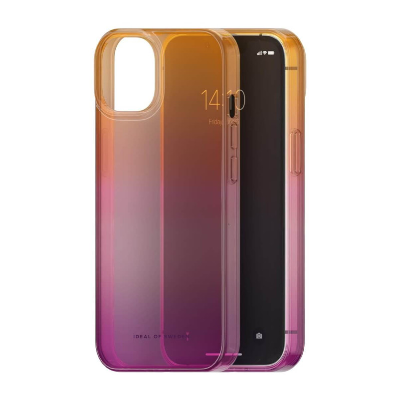iDeal of Sweden - iPhone 14 Coque Clear Case Vibrant Ombre