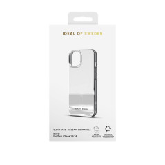 iDeal of Sweden - iPhone 14 Coque Clear Case MagSafe Mirror pic3