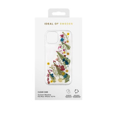 iDeal of Sweden - iPhone 14 Coque Clear Case Summer Meadow pic2