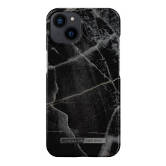 iDeal of Sweden - iPhone 14 Plus Coque Black Thunder Marble