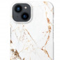 iDeal of Sweden - iPhone 14 Plus Coque Carrara Gold