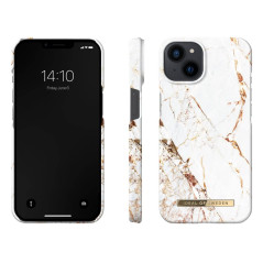 iDeal of Sweden - iPhone 14 Plus Coque MagSafe Carrara Gold pic2