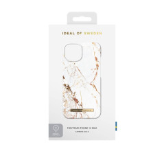 iDeal of Sweden - iPhone 14 Plus Coque MagSafe Carrara Gold packaging