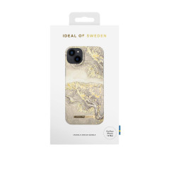 iDeal of Sweden - iPhone 14 Plus Coque Sparkle Greige package