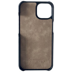 Mike Galeli -  iPhone 14 Plus Coque cuir LENNY Noir pic2