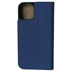 Mike Galeli -  iPhone 14 Plus Etui cuir MARC Bleu pic1