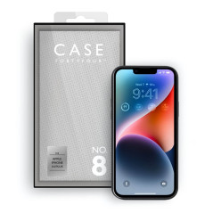 Case FortyFour - iPhone 14 Plus Coque silicone liquide No.8 - Noir