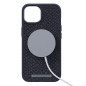 Njord - iPhone 14 Plus Coque Salm.Leather MagSafe