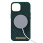 Njord - iPhone 14 Plus Coque Salm.Leather MagSafe