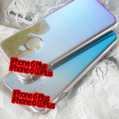 Coque silicone gel ultra pailletée Apple iPhone 6/6S Plus