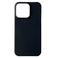 Mike Galeli -  iPhone 14 PRO Coque cuir LENNY Noir