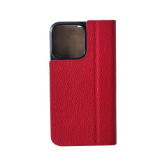 Mike Galeli -  iPhone 14 PRO Etui cuir MARC Red