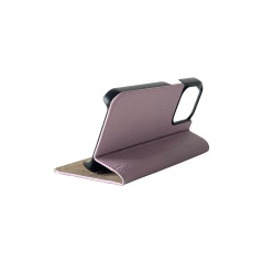 Mike Galeli -  iPhone 14 PRO Etui cuir MARC Rosa Pink