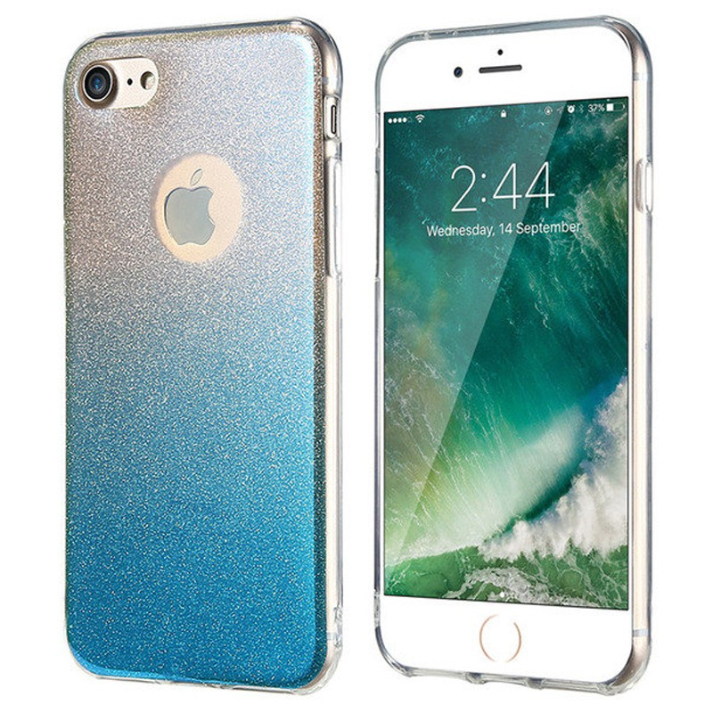 Coque silicone gel ultra pailletée Apple iPhone 7/8