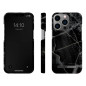 iDeal of Sweden - iPhone 14 PRO Coque Black Thunder Marble