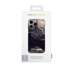 iDeal of Sweden - iPhone 14 PRO Coque MagSafe Golden Twilight Marble pic3